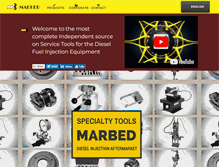 Tablet Screenshot of marbed.com